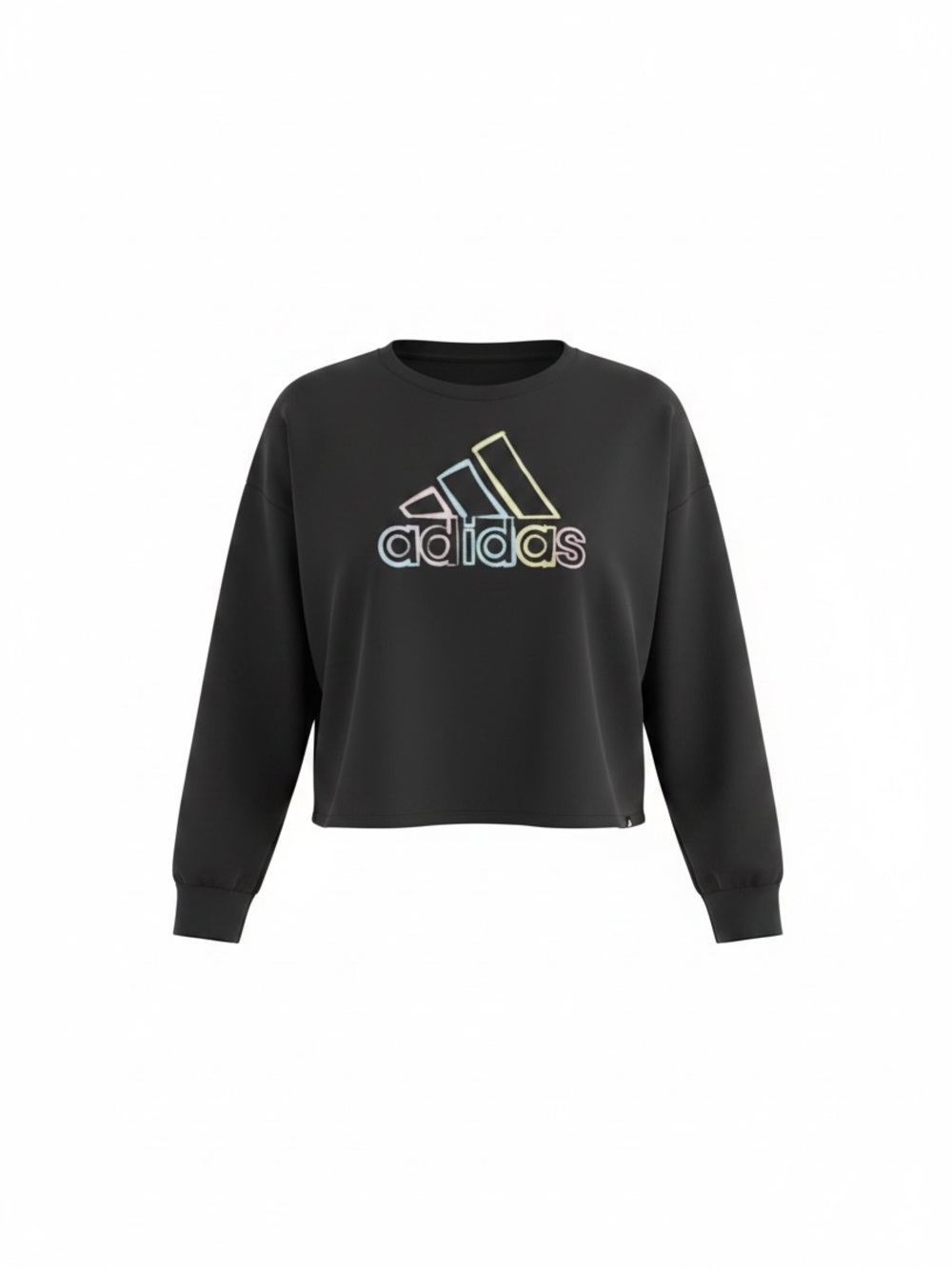 Adidas Girl's Black T-shirt